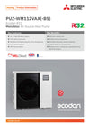 Mitsubishi Ecodan PUZ-WM112VAA(-BS) monobloc unit 11.2kw